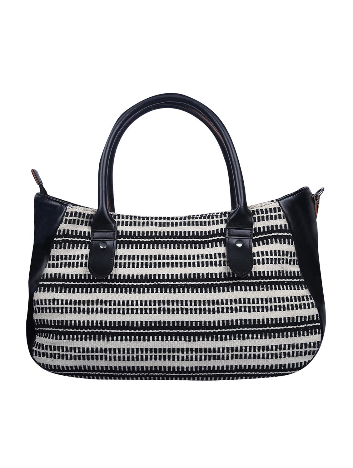 white canvas regular handbag - 15226870 - Zoom Image - 2