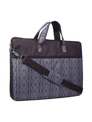 brown polyester laptop bag - 15226871 - Standard Image - 4