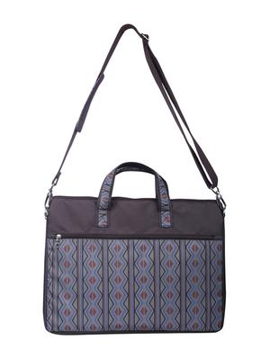 brown polyester laptop bag - 15226871 - Standard Image - 5