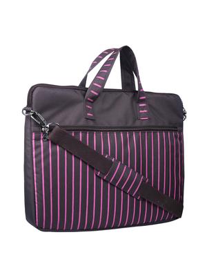 brown polyester laptop bag - 15226874 - Standard Image - 4