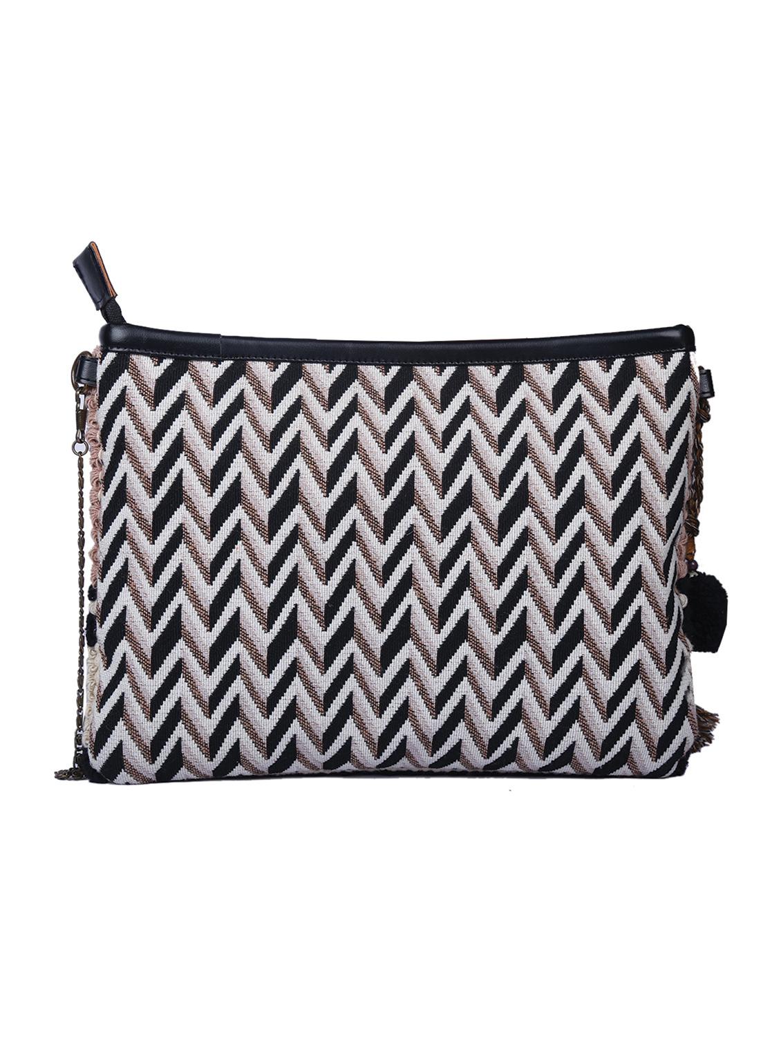 multi colored cotton regular sling bag - 15226886 - Zoom Image - 2