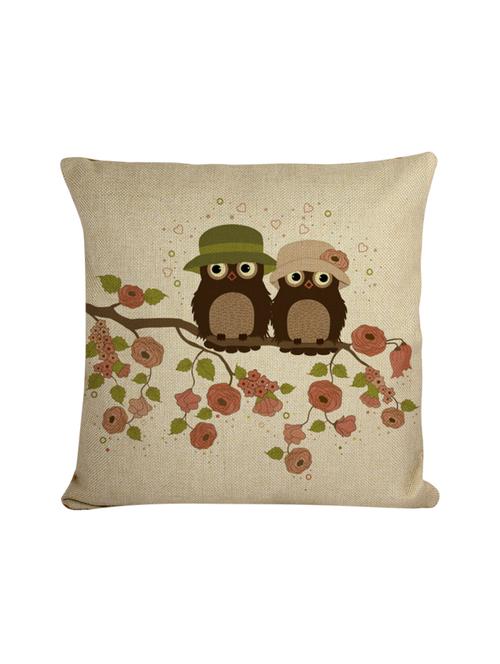 jute cushion cover 16 x 16 inch - 15226923 - Standard Image - 1