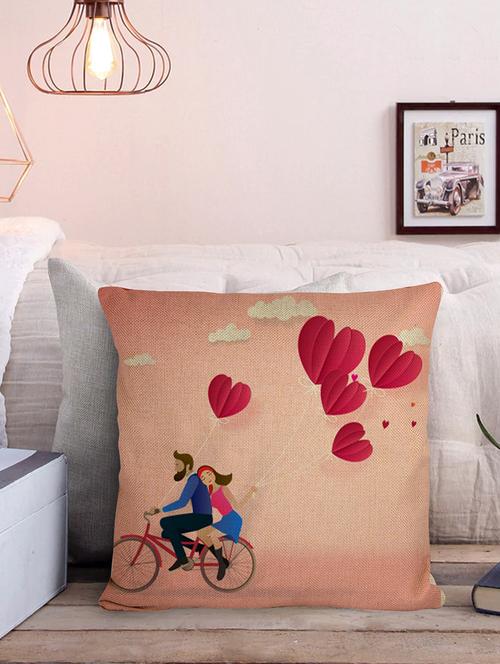 jute cushion cover 16 x 16 inch - 15226925 - Standard Image - 1