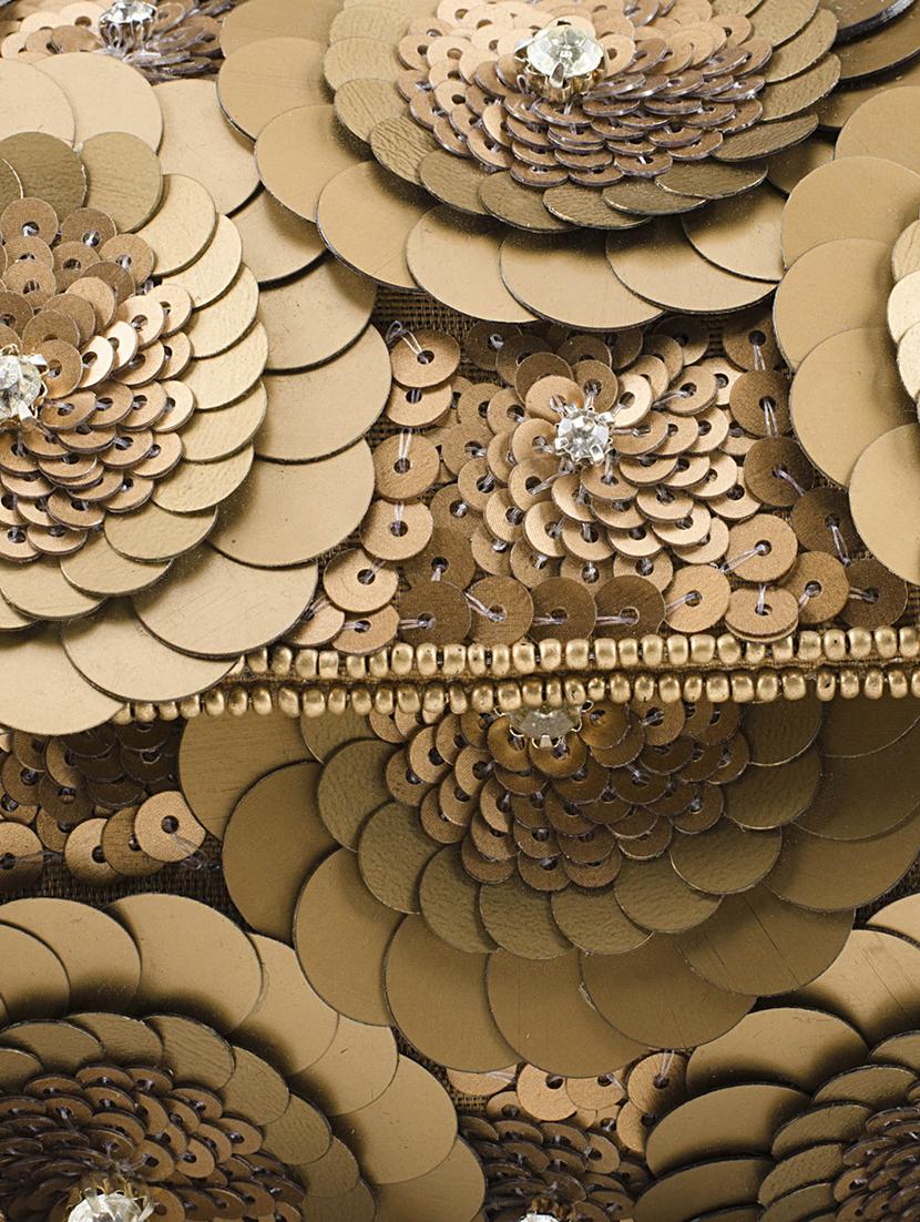 gold metal box clutch - 15227351 - Zoom Image - 4