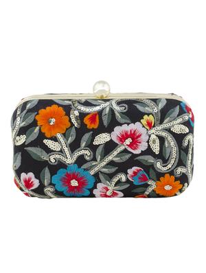 green suede box clutch - 15227365 - Standard Image - 2