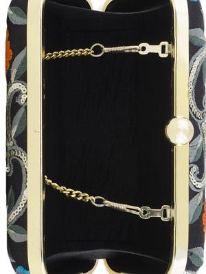 green suede box clutch - 15227365 - Standard Image - 3