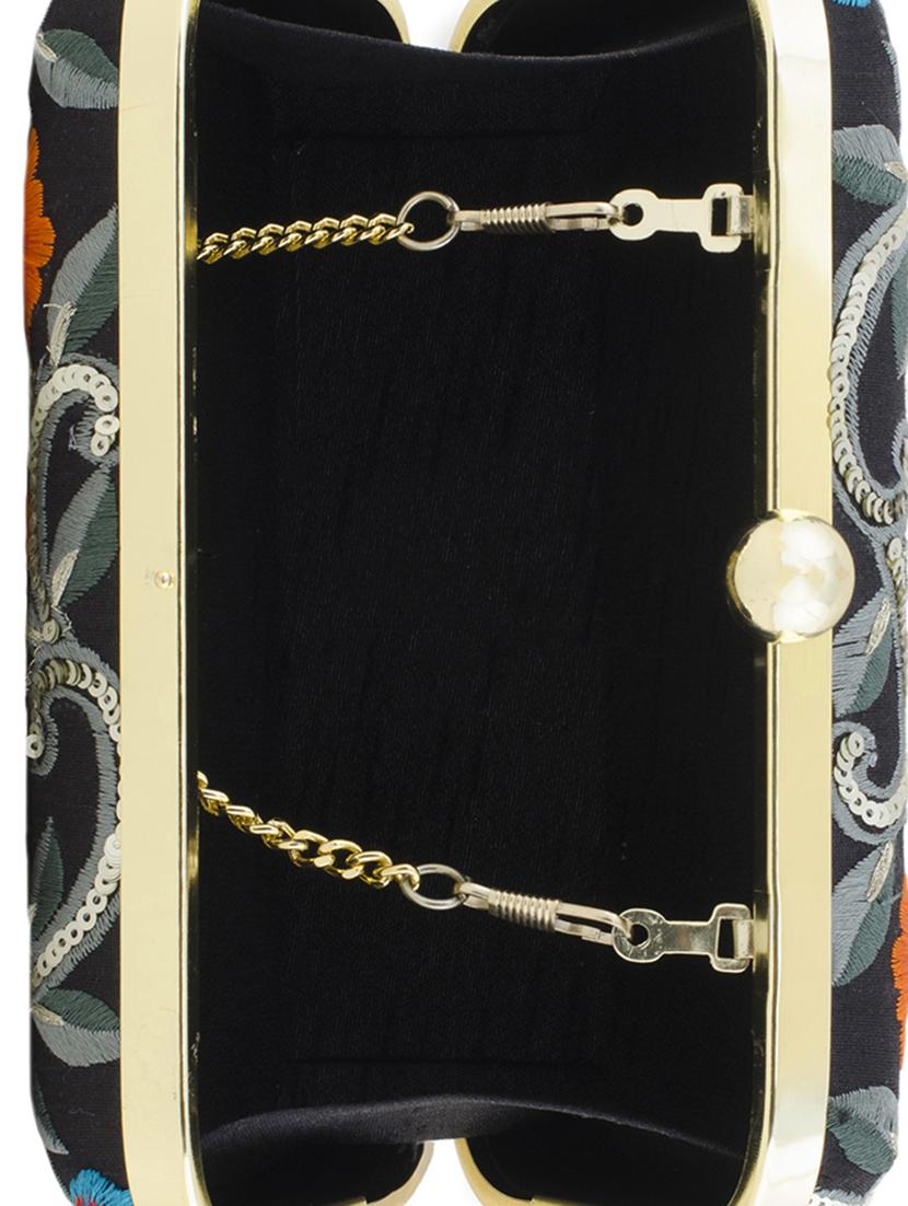 green suede box clutch - 15227365 - Zoom Image - 3