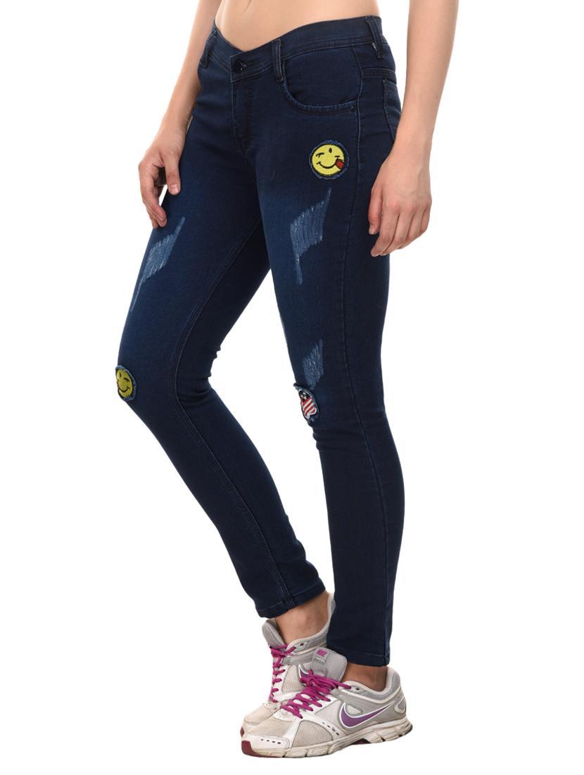 navy blue denim jeans - 15227618 - Zoom Image - 2