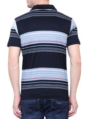 blue cotton polo t-shirt - 15227714 - Standard Image - 3