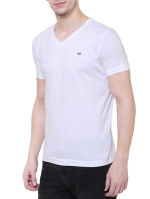 white cotton t-shirt - 15227755 - Standard Image - 2