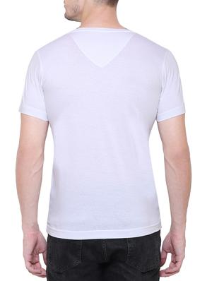 white cotton t-shirt - 15227755 - Standard Image - 3