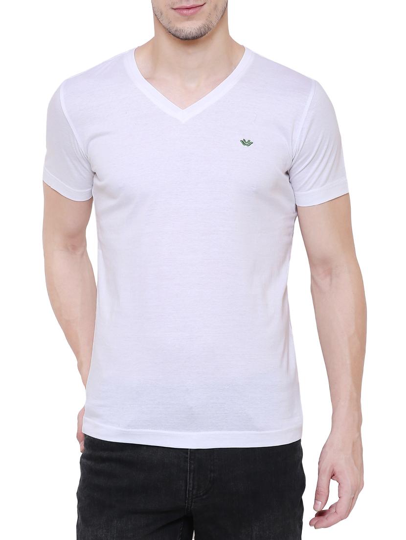 white cotton t-shirt - 15227755 - Zoom Image - 1