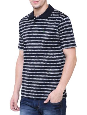 blue cotton polo t-shirt - 15227782 - Standard Image - 2