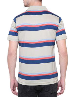 multi colored cotton polo t-shirt - 15227802 - Standard Image - 3