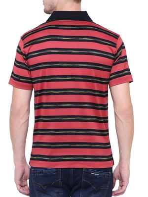 red cotton polo t-shirt - 15227825 - Standard Image - 3