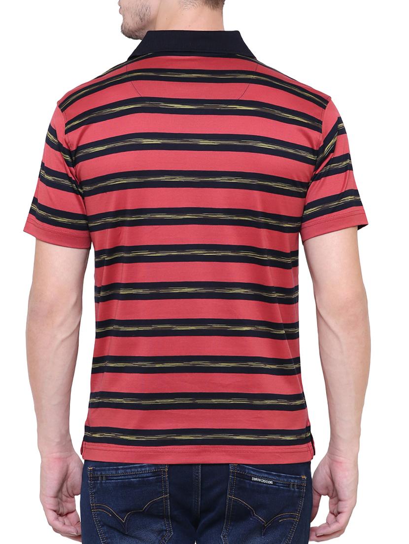 red cotton polo t-shirt - 15227825 - Zoom Image - 3