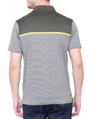 green cotton polo t-shirt - 15227826 - Standard Image - 3