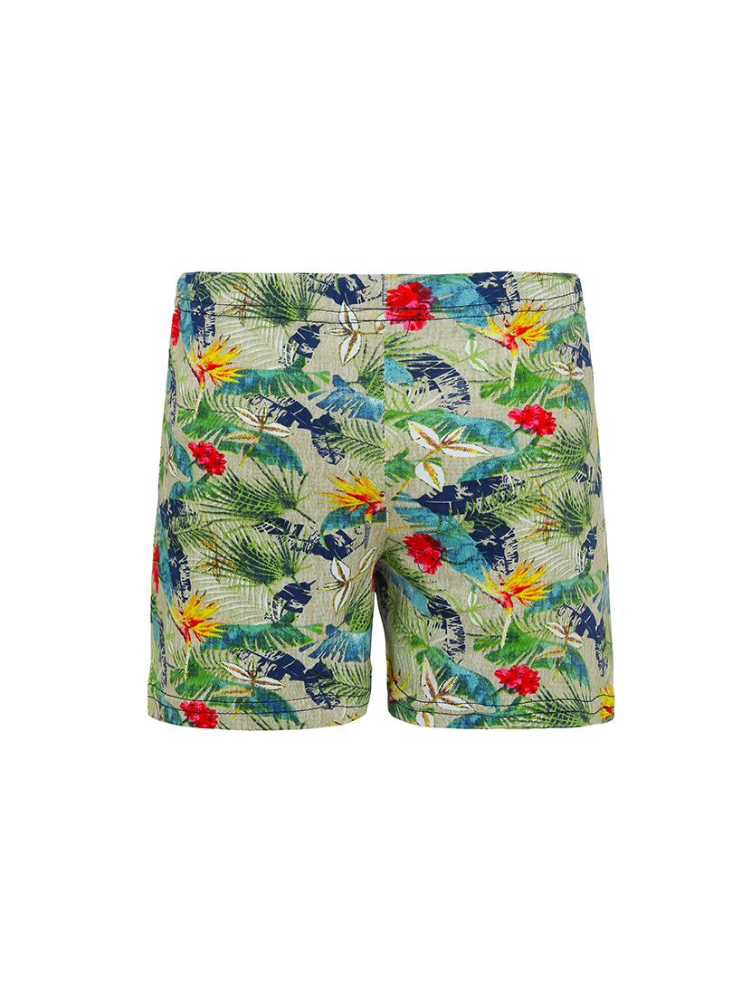 blue cotton shorts set - 15228158 - Zoom Image - 4