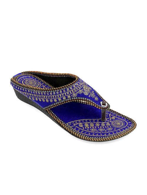 blue toe separator sandal - 15229901 - Very Small Image - 1
