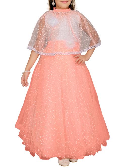 pink net gown - 15229948 - Standard Image - 1