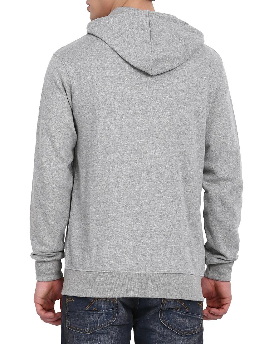 grey cotton sweatshirt - 15230300 - Zoom Image - 3