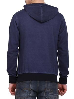 blue cotton sweatshirt - 15230302 - Standard Image - 3