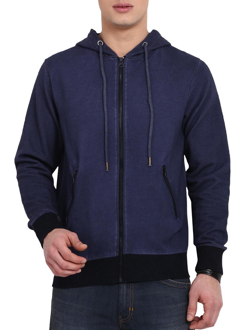 blue cotton sweatshirt - 15230302 - Zoom Image - 1