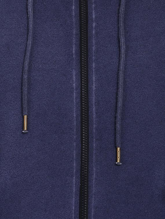 blue cotton sweatshirt - 15230302 - Zoom Image - 4