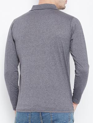 grey cotton pocket t-shirt - 15230741 - Standard Image - 3