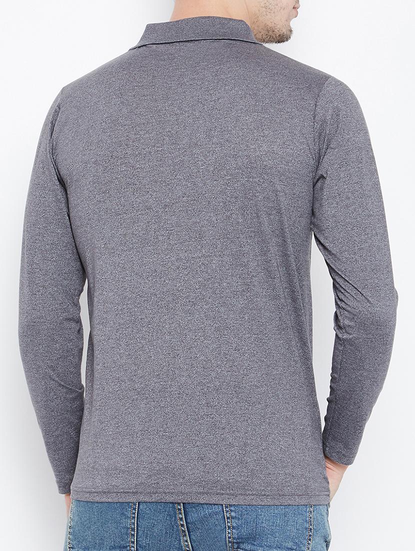 grey cotton pocket t-shirt - 15230741 - Zoom Image - 3