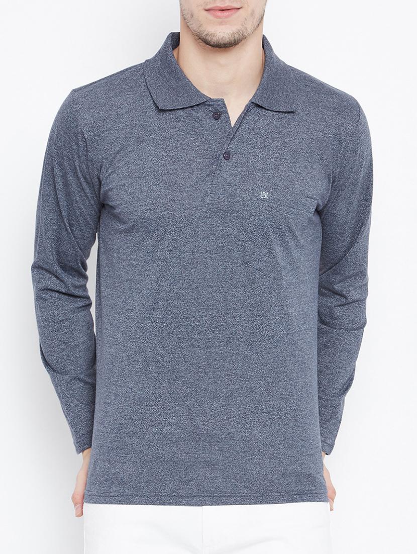 grey cotton pocket t-shirt