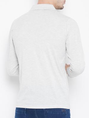 grey cotton pocket t-shirt - 15230747 - Standard Image - 3