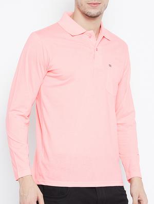 pink solid pocket t-shirt - 15230751 - Standard Image - 2