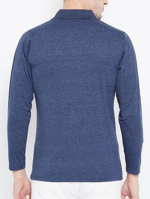 blue cotton pocket t-shirt - 15230752 - Standard Image - 3