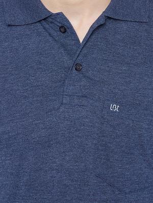 blue cotton pocket t-shirt - 15230752 - Standard Image - 4
