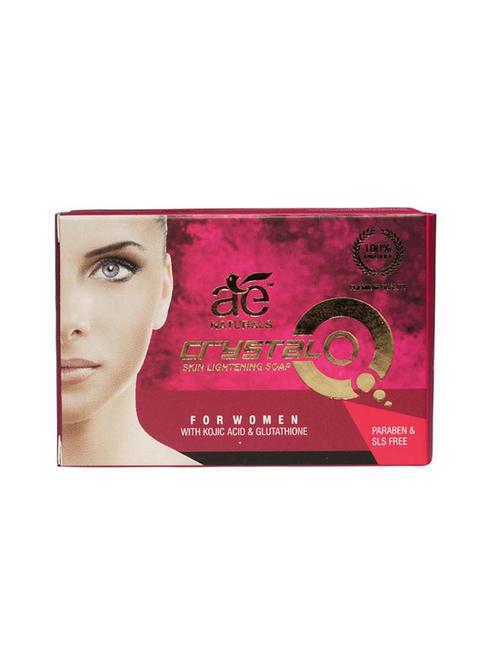 ae naturals crystal q skin whitening soap for women with kojic acid glutathione 3 x 135g - 15230957 - Standard Image - 1