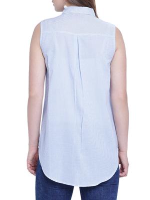 striped embroidered shirt - 15230963 - Standard Image - 3