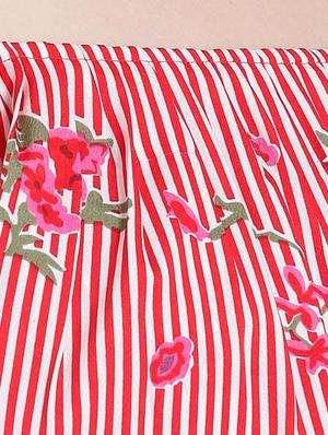 red striped layered top - 15234289 - Standard Image - 4