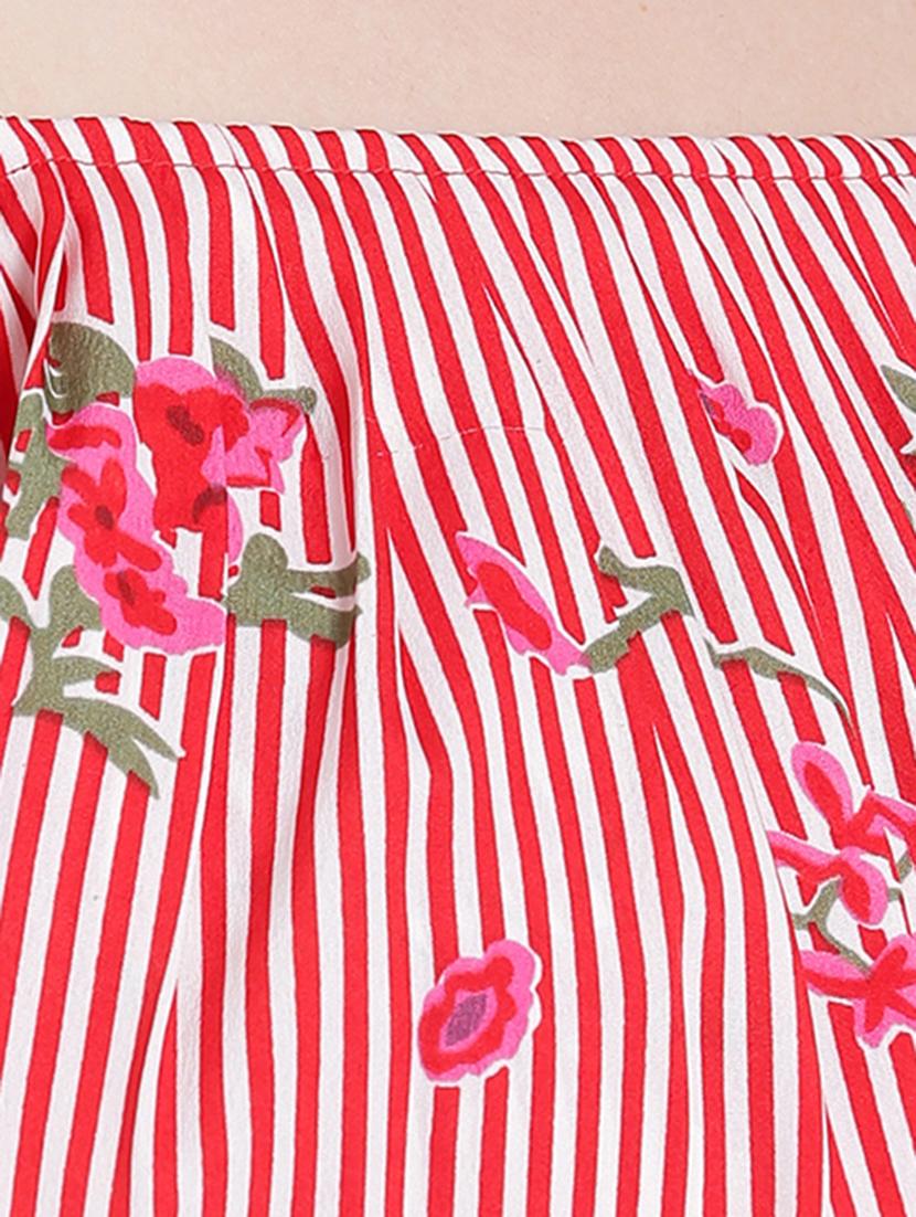 red striped layered top - 15234289 - Zoom Image - 4