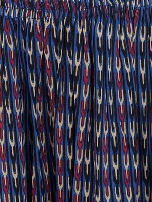 printed flared kurta - 15234961 - Standard Image - 5