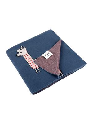 cotton blue blanket - 15235013 - Standard Image - 3