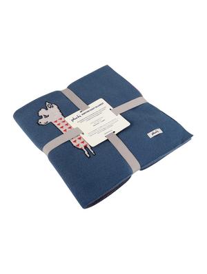 cotton blue blanket - 15235013 - Standard Image - 4
