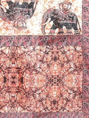 multi colored khadi printed dupatta - 15236102 - Standard Image - 3