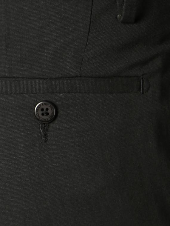 grey polyester blend flat front formal trouser - 15236315 - Zoom Image - 4