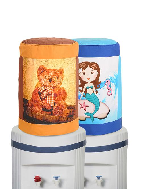 digitally printed water dispenser bottle cover set of 2 - 15237418 - Standard Image - 1