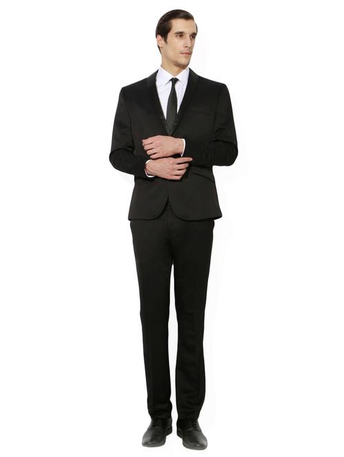 black polyester suit - 15238765 - Standard Image - 1