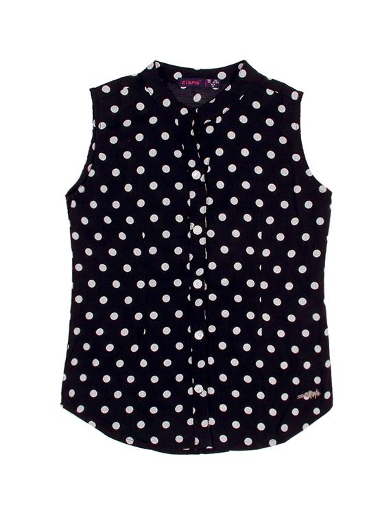 black cotton top - 15240218 - Zoom Image - 1