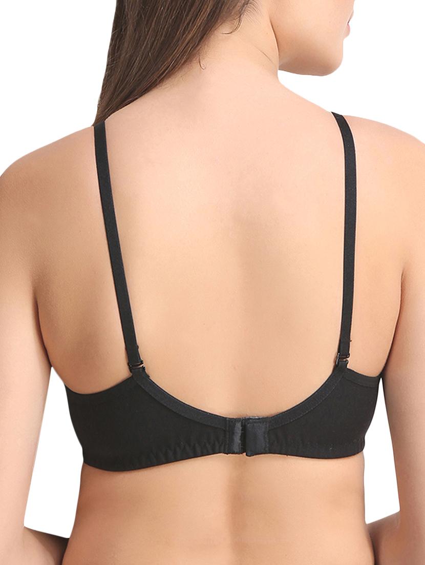 contrast bow patch bra - 15240449 - Zoom Image - 2