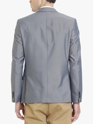 grey polyester formal blazer - 15240453 - Standard Image - 3