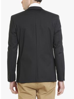 black polyester formal blazer - 15240468 - Standard Image - 3